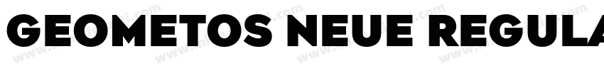 Geometos Neue Regula字体转换